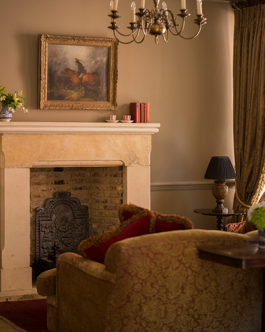 Rookery Portrait Drawing Room Fireplace